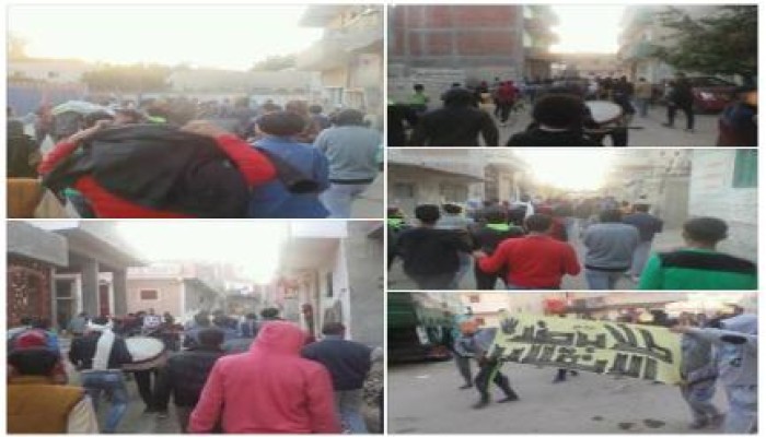 "حوش عيسى" تختتم فعاليات "ثورة حتى النصر" بمسيرة حاشدة متصدين لهجمات بلطجية العسكر