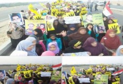فاقوس تنتفض من جديد ضد الانقلاب بمسيرات صباحية حاشدة