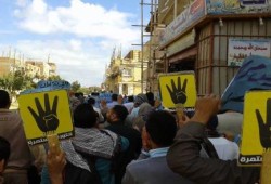 مسيرتين بيوسف الصديق تهتفان " ثورة .. ثورة حتى النصر "