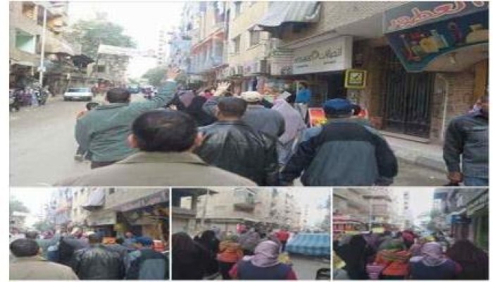 أحرار حلوان بالقاهرة ينتفضون فى جمعة "ثورة الكرامة"
