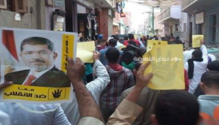 مسيرة لرافضي الانقلاب بالمنصورية رفضاً لحكم العسكر