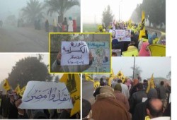 رغم برودة الجو وتحذيرات الأرصاد .. ثوار الشرقية ينتفضون بفعاليات صباحية ضد الانقلاب