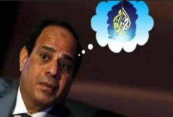 "الجزيره كيداهم" هاشتاج للرد على إطاحة "شكري" بميكرفون "الجزيرة"