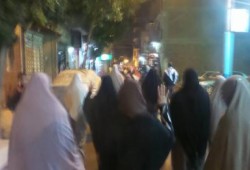 تظاهرات مناهضة لحكم العسكر ببني سويف في أسبوع "ثورة الكرامة"