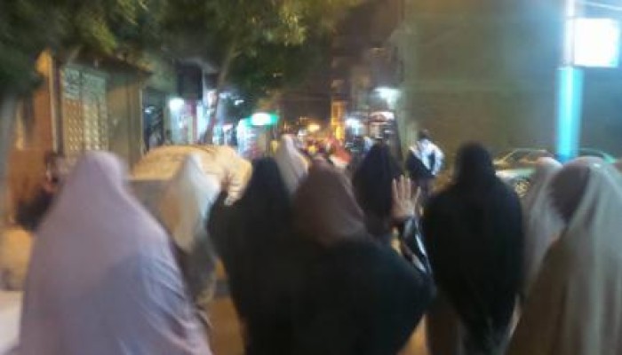 تظاهرات مناهضة لحكم العسكر ببني سويف في أسبوع "ثورة الكرامة"