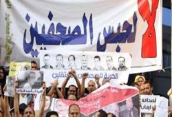 مصر الثانية بعد الصين في سجن الصحفيين خلال 2015