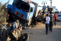 نحس الانقلاب .. مصرع وإصابة 4 أشخاص في حادثي تصادم بالبحيرة