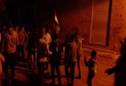 مسيرة ليلية لثوار قليوب فى ختام فعاليات "ثورة الكرامة"