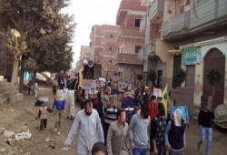 مسيرة حاشدة بالعدوة ضد الانقلاب العسكري
