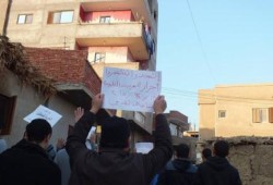 مسيرة لثوار الخانكه بالقليوبية فى جمعة "اتحدوا تنتصروا"