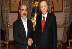 لقاء بين أردوغان ومشعل في إسطنبول