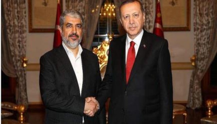 لقاء بين أردوغان ومشعل في إسطنبول
