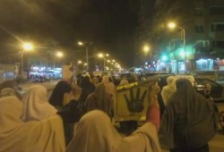 مسيرة حاشدة بمدينة ‫‏بنى سويف‬ استكمالا لمسيرة الثورة