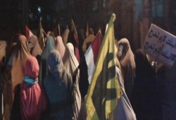 مسيرة ليلية ضد حكم العسكر بالبصارطة وللمطالبة بالإفراج عن "بنات" دمياط