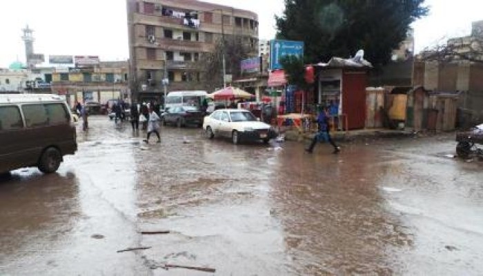 فشل الانقلاب.. توقف حركة الحياة في كفر الشيخ  بسبب الأمطار الغزيرة