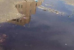 إنهيار شبكة الصرف الصحي بمساكن عثمان في مدينة العاشر من رمضان بالشرقية