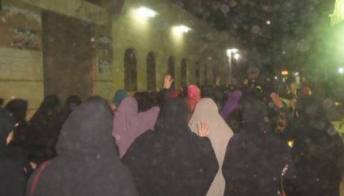 ثوار أبو كبير بالشرقية يهتفون: "ارحل يا سيسي"