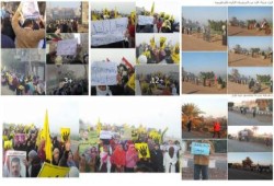 6 تظاهرات صباحية بالشرقية مع بدء جمعة "ارحل يا فاشل"