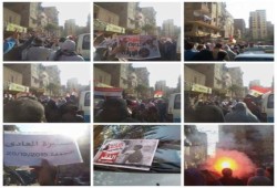 ثوار ..أحرار..هنكمل المشوار .. المعادي ثورة لا تهدأ ولا تنام