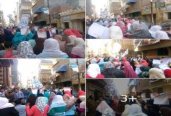 مسيرة حاشدة لثوار كفر الدوار تطالب بإطلاق سراح بنات دمياط