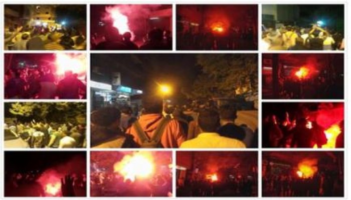 شباب المعادي يهتفون: "ثورة ثورة حتى النصر.. ثورة في كل شوارع مصر"