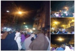 مسيرة حاشدة لـ "نساء ضد الانقلاب" بدمنهور تطالب برحيل الفاشل