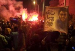 في ذكرى استشهاده الأولى ثوار العاشر بالشرقية يهتفون باسم الشهيد "محمد حامد"