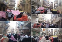 الاسكندرية مظاهرة حاشدة بمنطقة محرم بك استجابة لدعوة تحالف دعم الشرعية