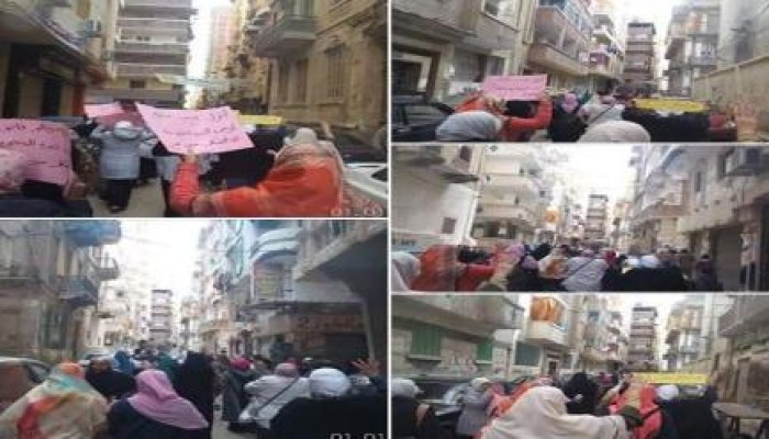 الاسكندرية مظاهرة حاشدة بمنطقة محرم بك استجابة لدعوة تحالف دعم الشرعية