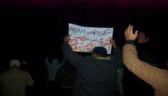 البحيرة: مسيرة حاشدة لثوار مركز دمنهور تدعو للحشد الثوري في موجه 25 يناير