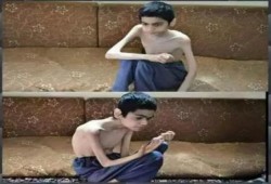 بالصور..شاهد الهياكل العظمية داخل بلدة "مضايا" السورية بسبب حصار المجرم بشار وحزب الله لهم