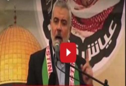هنية:نحن هنا في غزة نبني القوة ونشيد البنيان من أجل تحرير الأقصى وكامل فلسطين(فيديو)