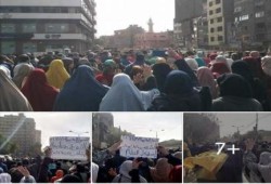 شبرا الخيمة تنتفض ضد انقلاب عصابة السيسي