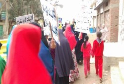 مسيرة لثوار دمياط فى إنطلاق فعاليات أسبوع الثورة جامعة