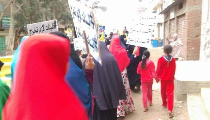 مسيرة لثوار دمياط فى إنطلاق فعاليات أسبوع الثورة جامعة