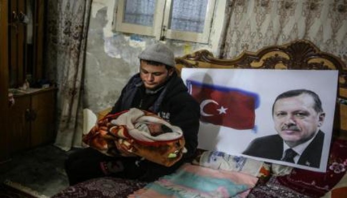 فلسطيني من غزة يسمّي مولوده الجديد "رجب طيّب أردوغان"
