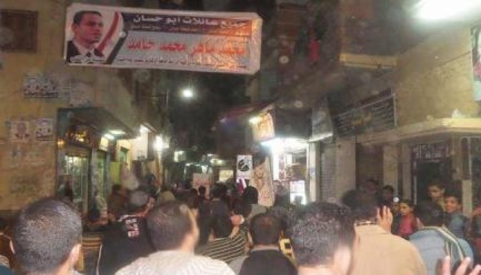 مسيرة لثوار أبو كبير بالشرقية تندد بجرائم الانقلاب