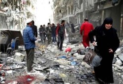 مقتل 17 مدنيًا جراء قصف روسي على حلب السورية