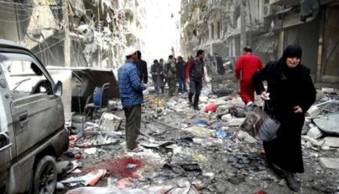 سوريا : مقتل 17 مدنيًا جراء قصف الاحتلال الروسي على حلب