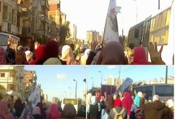 كفر الدوار تنتفض في مسيرة حاشدة ضمن "ثورة حتى النصر" مطالبة برحيل العسكر