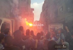 رغم القبضة الأمنية.. تعالى هتافات ثوار ناهيا « يسقط يسقط حكم العسكر»
