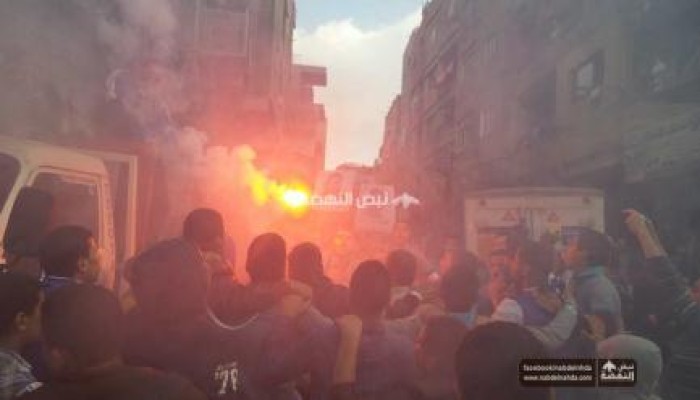 رغم القبضة الأمنية.. تعالى هتافات ثوار ناهيا « يسقط يسقط حكم العسكر»