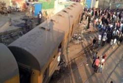 إهمال الانقلاب: خروج جرار قطار عن القضبان بنجع حمادى