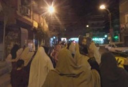 مسيرة ليلية حاشدة بمدينة بنى سويف ضمن فعاليات أسبوع "الوفاء للثورة"