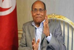 المرزوقي يطالب بفتح أبواب تونس أمام اللاجئين السوريين