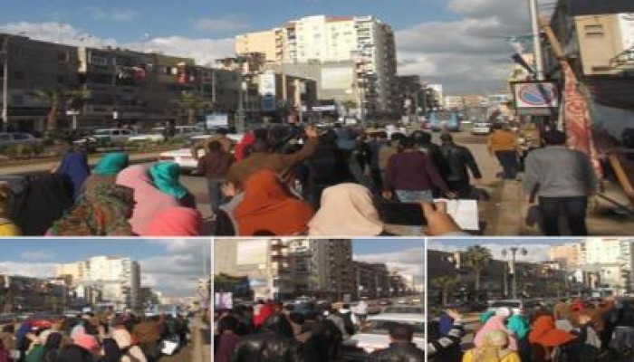 مسيرة حاشدة للتحالف الوطني بدمنهور تطالب بالقصاص ومحاكمة قادة الانقلاب