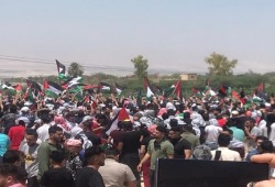 أردنيون يطالبون السلطات بفتح الحدود لنصرة إخوانهم الفلسطينين