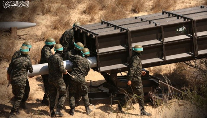 إصابات وأضرار بعد رشقات صاروخية قسامية متتالية