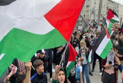 تظاهرة حاشدة في تورنتو الكندية إسنادا للقدس وتنديدا بجرائم الاحتلال
