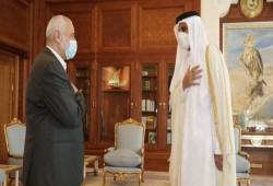 هنية يلتقي أمير قطر في الدوحة